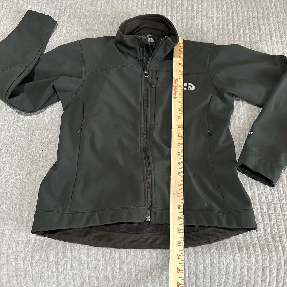 The North Face Apex Black Full Zip Jacket Women Pockets Lightweight Size S Wind - Picture 6 of 9